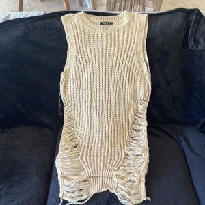 Tan dress